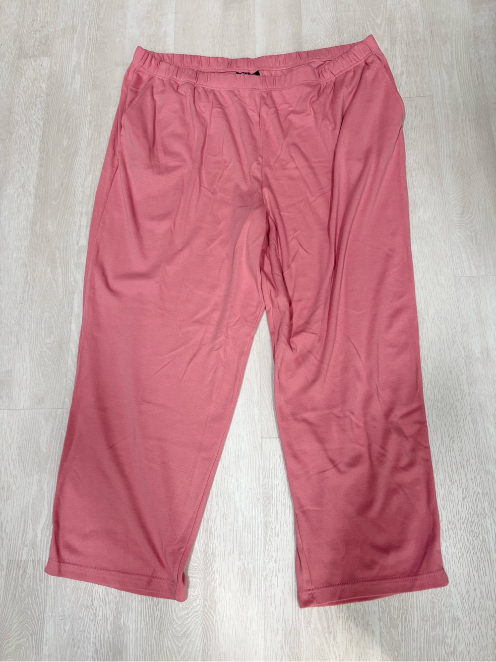 Roaman's Dusty Rose Pull-On Pants